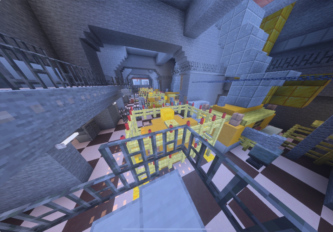 マイクラ_首都圏外郭放水路_ポンプ室jpg