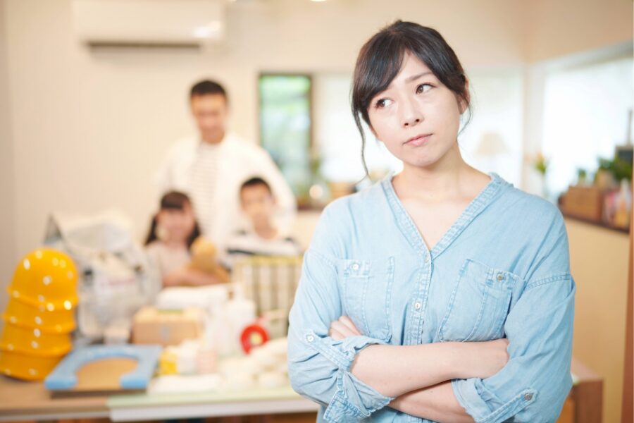 在宅避難を考えるイメージ