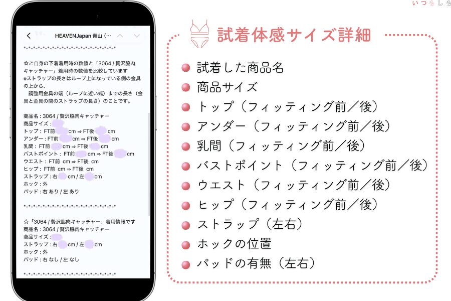 HEAVENJapan試着体感サロン_事後メール