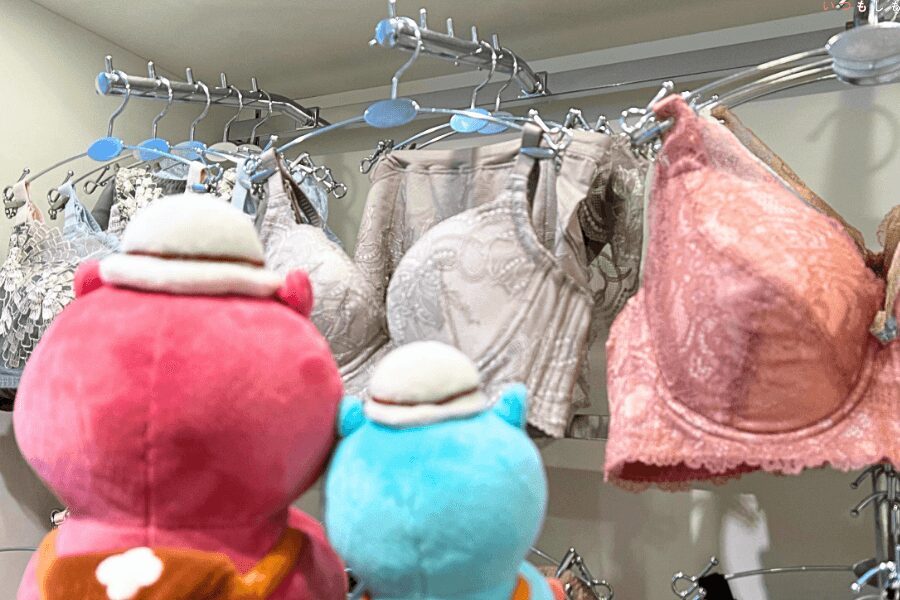 HEAVEN Japan試着体感サロン_商品棚とももこもも