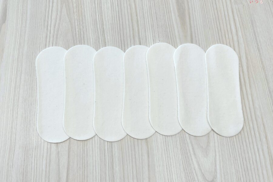 HEAVENJapan防災下着レビュー_シート7枚