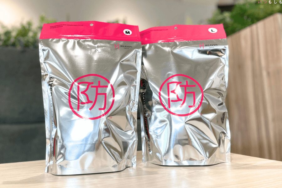 HEAVENJapan防災下着レビュー_パッケージ