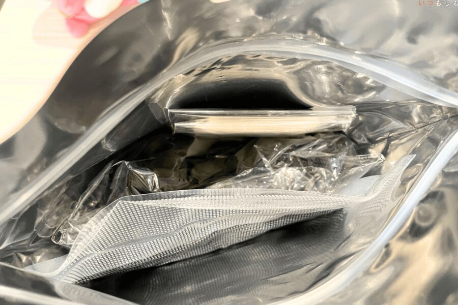 HEAVENJapan防災下着レビュー_開封したところ