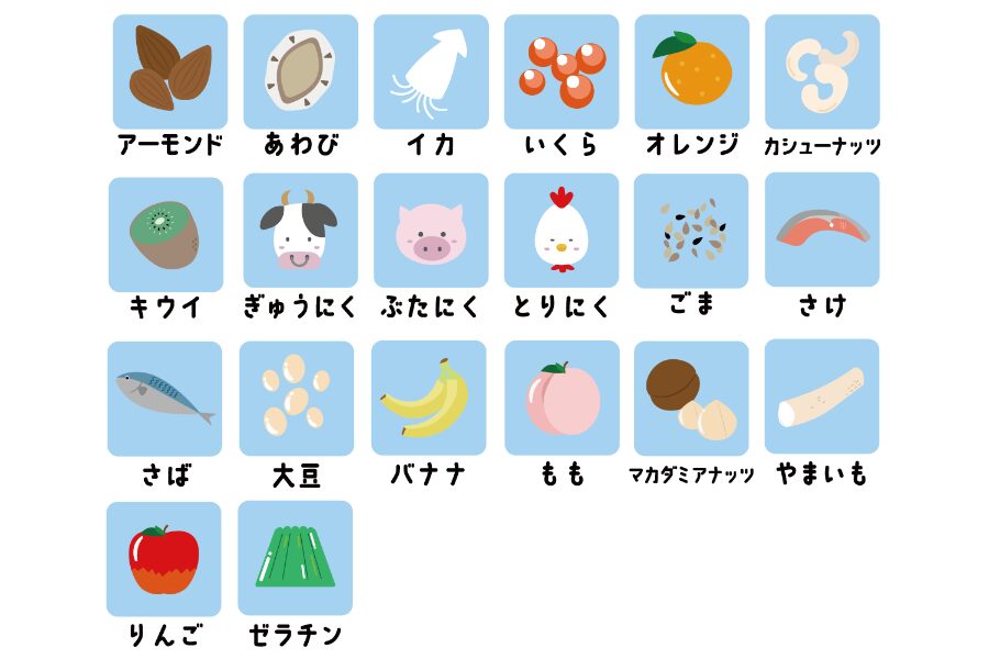 特定原材料に準ずる20品目