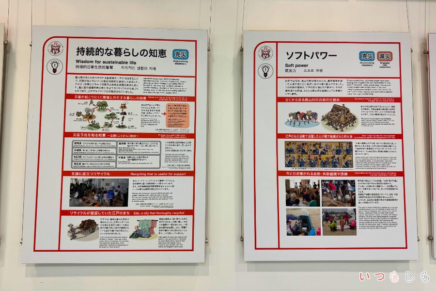 災害と暮らしの学習コーナー